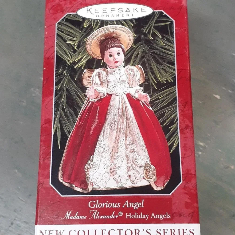Bundle of 3‎ Hallmark Keepsake Madame Alexander ornaments.